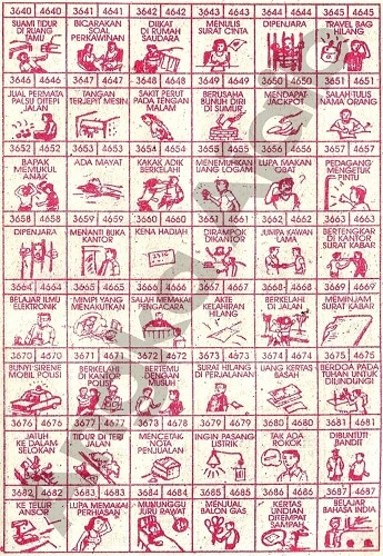 Buku Mimpi 4D Bergambar